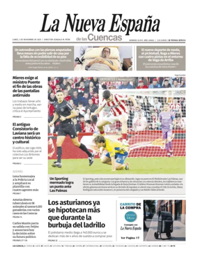 Cover of La Nueva España (Cuencas)