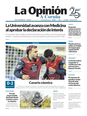Cover of La Opinion de A Coruna