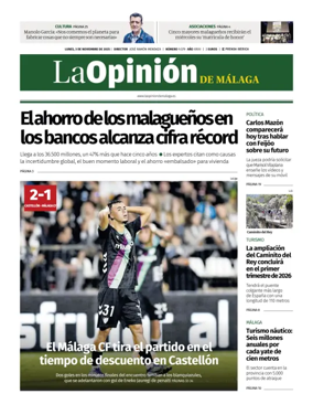 Cover of La Opinión de Málaga