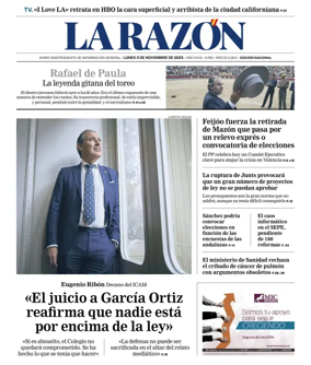 Cover of La Razón (1ª Edición)