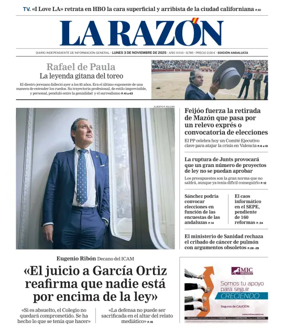 Cover of La Razon (Andalucia)