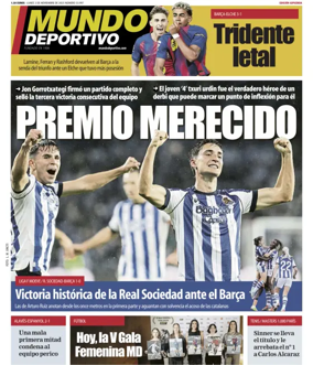 Cover of Mundo Deportivo (Gipuzkoa)
