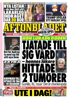 Cover of Aftonbladet