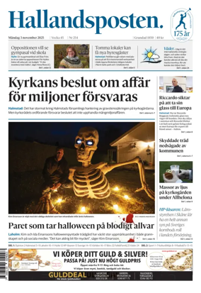 Cover of Hallandsposten