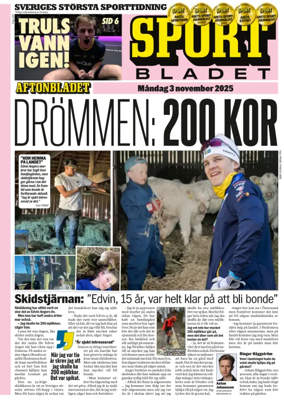 Cover of Sportbladet
