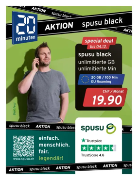 Cover of 20 Minuten - Zurich