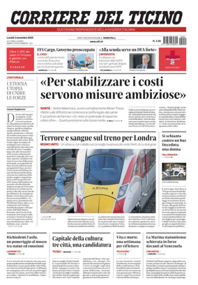 Cover of Corriere del Ticino