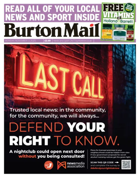 Cover of Burton Mail