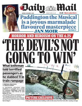 Cover of Daily Mail
