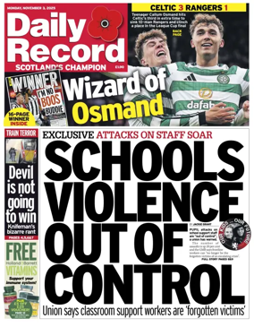 Cover of Daily Record