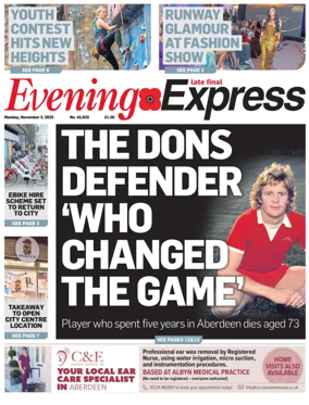 Cover of Evening Express (Extra Edition)