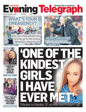 Cover of Evening Telegraph (First Edition)