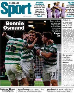 Cover of Herald Sport