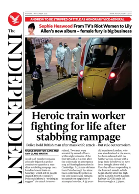 Cover of The Independent