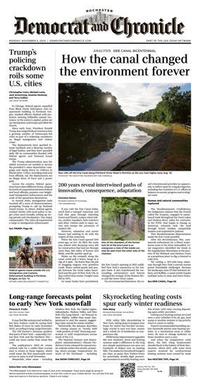 Cover of Democrat and Chronicle