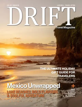 Cover of DRIFT Travel magazine