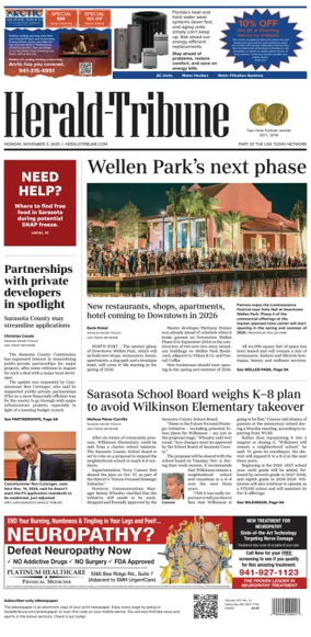 Cover of Herald-Tribune