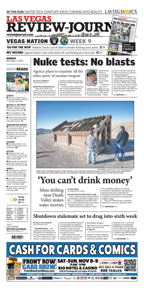 Cover of Las Vegas Review-Journal