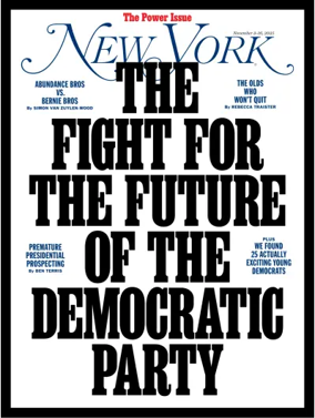 Cover of New York Magazine