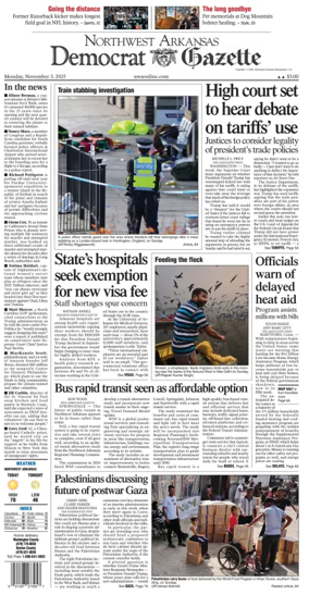 Cover of Northwest Arkansas Democrat-Gazette