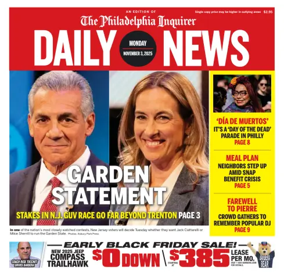 Cover of Philadelphia Daily News