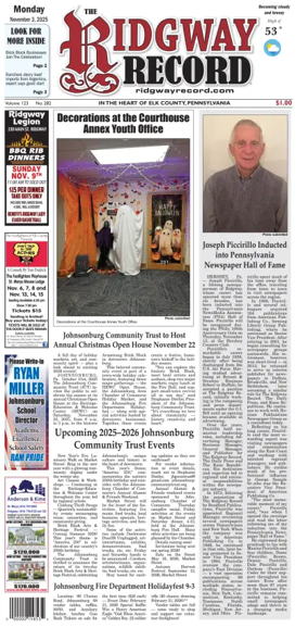 Cover of Ridgway Record