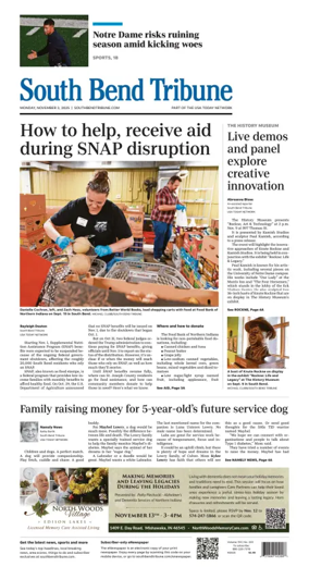 Cover of South Bend Tribune