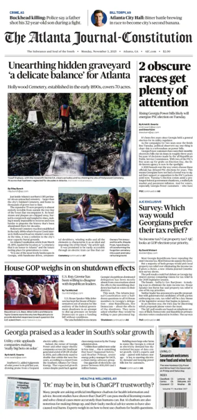 Cover of The Atlanta Journal-Constitution