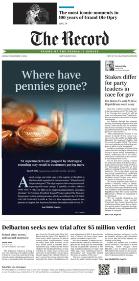 Cover of The Bergen Record