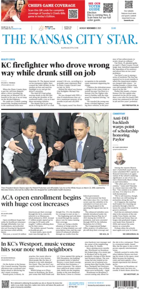 Cover of The Kansas City Star