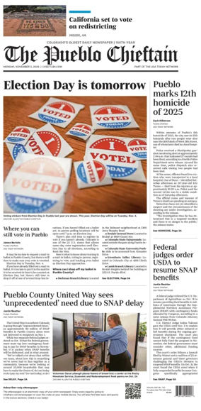 Cover of The Pueblo Chieftain
