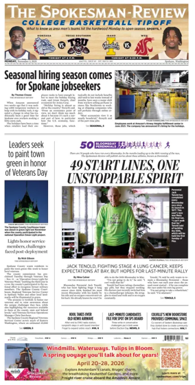 Cover of The Spokesman-Review (Spokane)