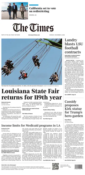 Cover of The Times (Shreveport)