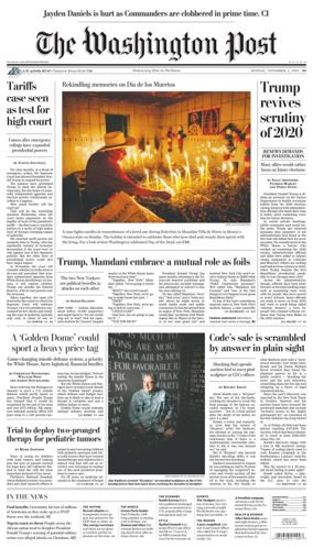 Cover of The Washington Post