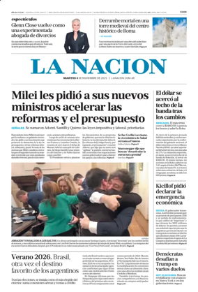 Cover of La Nacion