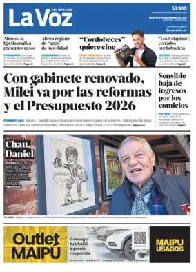 Cover of La Voz del Interior