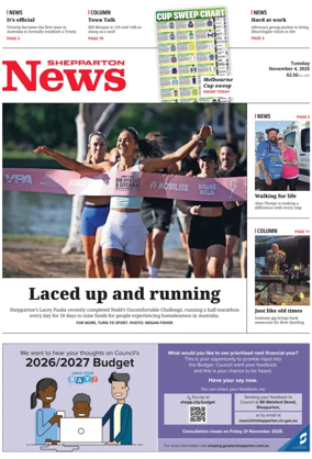 Cover of Shepparton News