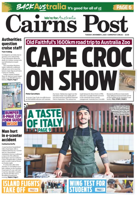 Cover of The Cairns Post