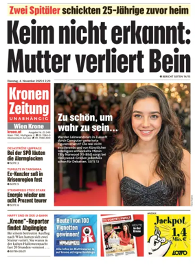 Cover of Kronen Zeitung