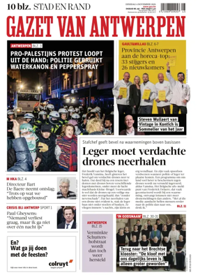Cover of Gazet van Antwerpen Metropool Stad