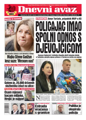 Cover of Dnevni avaz