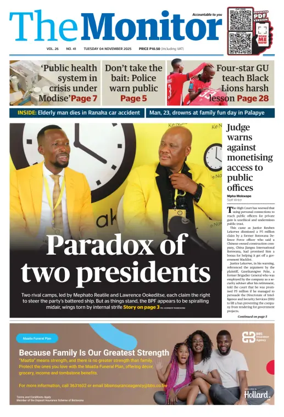 Cover of The Monitor