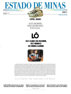 Cover of Estado de Minas (Brazil)