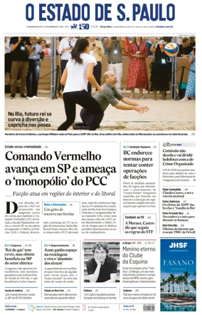 Cover of O Estado de S. Paulo