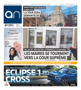 Cover of Acadie Nouvelle