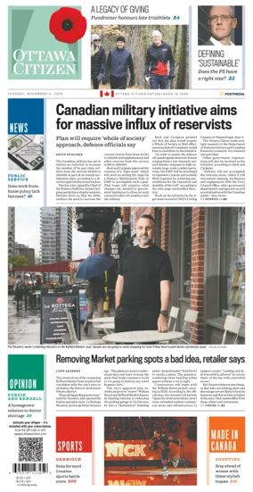 Cover of Ottawa Citizen