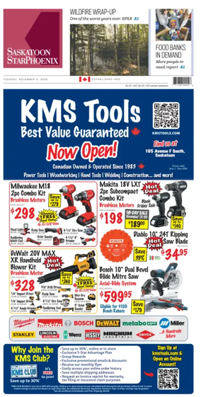 Cover of Saskatoon StarPhoenix