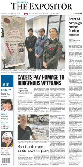 Cover of The Expositor (Brantford)