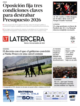 Cover of La Tercera