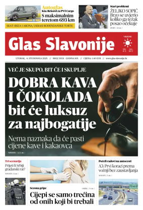 Cover of Glas Slavonije